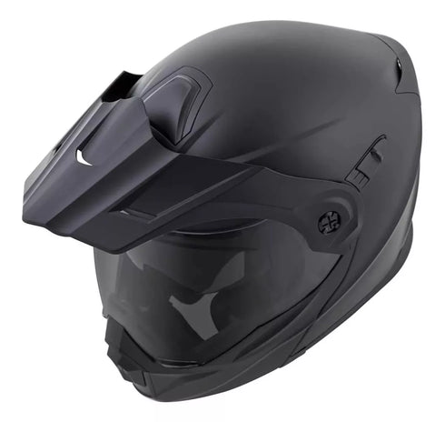 CASCO SCORPION EXO AT950 MODULAR HELMET BLACK MATT ( MICA CLARA )